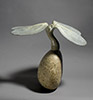 The Seedling, 2011, bronze and stone, unique